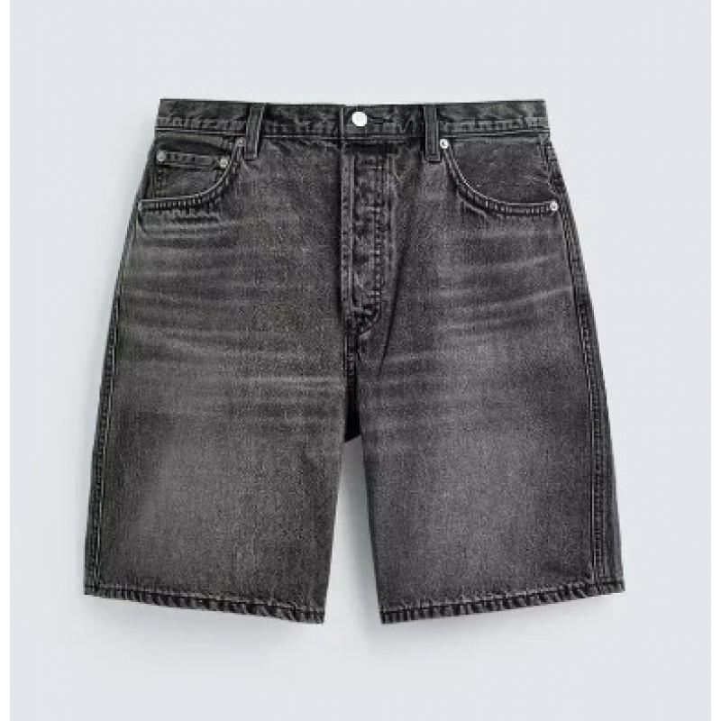 Mens Washed Distressed Straight Fit Denim Jeans Casual Streetwear Cotton