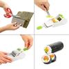DIY Sushi Mold Roll Vegetable Roll Meat Roller Vegetable Spring Roll Seaweed Rice Ball Cooking Mold Barbecue Baking Tools