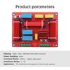 400W Adjustable 4-8 Ohm 3 Way HiFi Speaker Crossover 1 High 2 Low Frequency Divider Professional Audio System