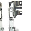 2Pcs Fridge Freezer Door Hinges Refrigerator Easy To Install Mounting Screws Flat