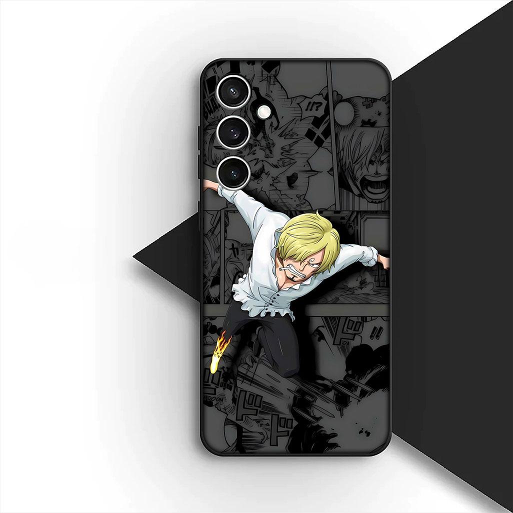 

Cover for Samsung Galaxy A35 A36 A55 A26 A05 A06 A14 A50 A51 A53 A54 A12 A13 A23 Phone Case Sanji Roronoa Zoro One Luffy Pieces Galaxy A14