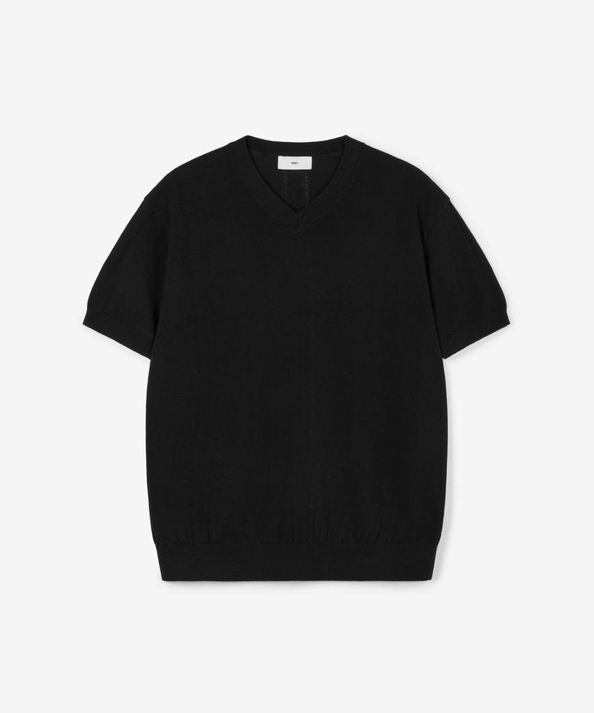 Tienjiti V-Neck Knit (Black) Tnsw6E207Bk