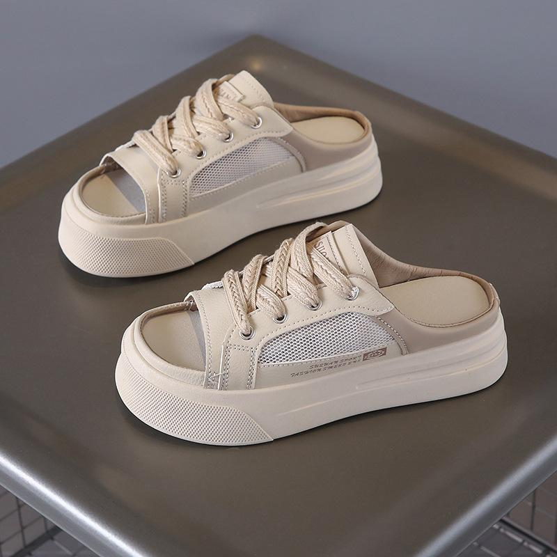 

Маленькие белые туфли детские новые летние студенческие повседневные женские туфли универсальные модные сандалии уличная съемка 40 хаки