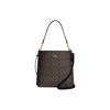 Mollie Signature Coated Canvas Smooth Leather Bucket Bag , Shoulder Bag , Crossbody Bag , Handbag 28 Women's (Unisex) Handbags