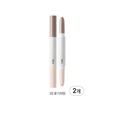 BBIA Last Contour Stick 2,4 g, 02 Cool, 2 szt.