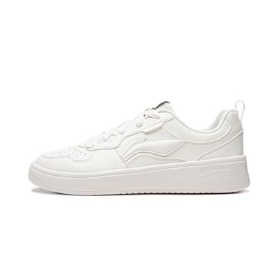 Li Ning First Cloud Synthetic Leather Wear Resistant And Lightweight Low Top Skateboard Shoes Women's AGCV190-6