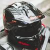 Summer Motorcycle Helmet Men's and Women's Retro Street Fighter Combination Helmet Half Helmet Full Helmet Locomotive Four Seasons