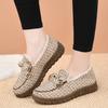 Cloth Shoes, Women's Cotton Shoes, Fleece and Thickened Warm Shoes, Flat Feet, Loafers