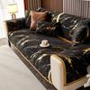 Four Seasons New European Style Gold Edge Sofakissenbezug Sitzkissen Haushalt Modern Einfach Rutschfester Sofabezug