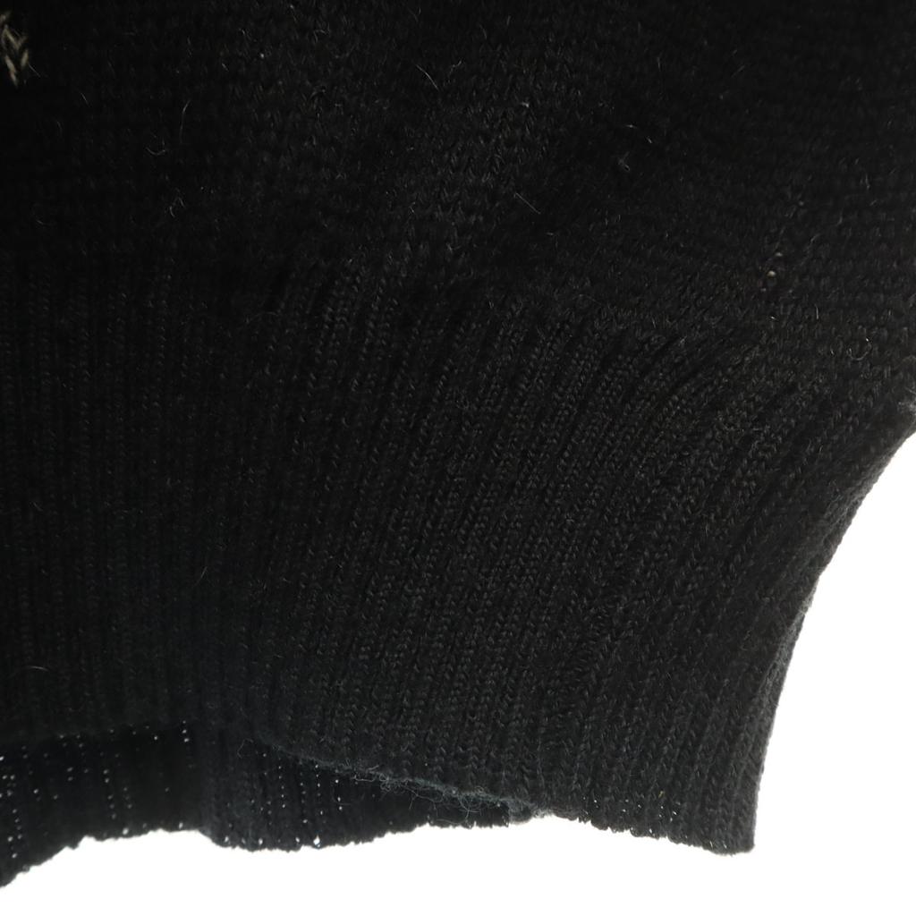 HYSPORT 80s 90s Old Long sleeve sweater 12 black Knitted Koala Men's Used