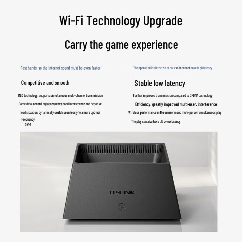 Tp-Link TL-7DR6450 Dual-Band WiFi 7 Router BE6400 (CN Version)