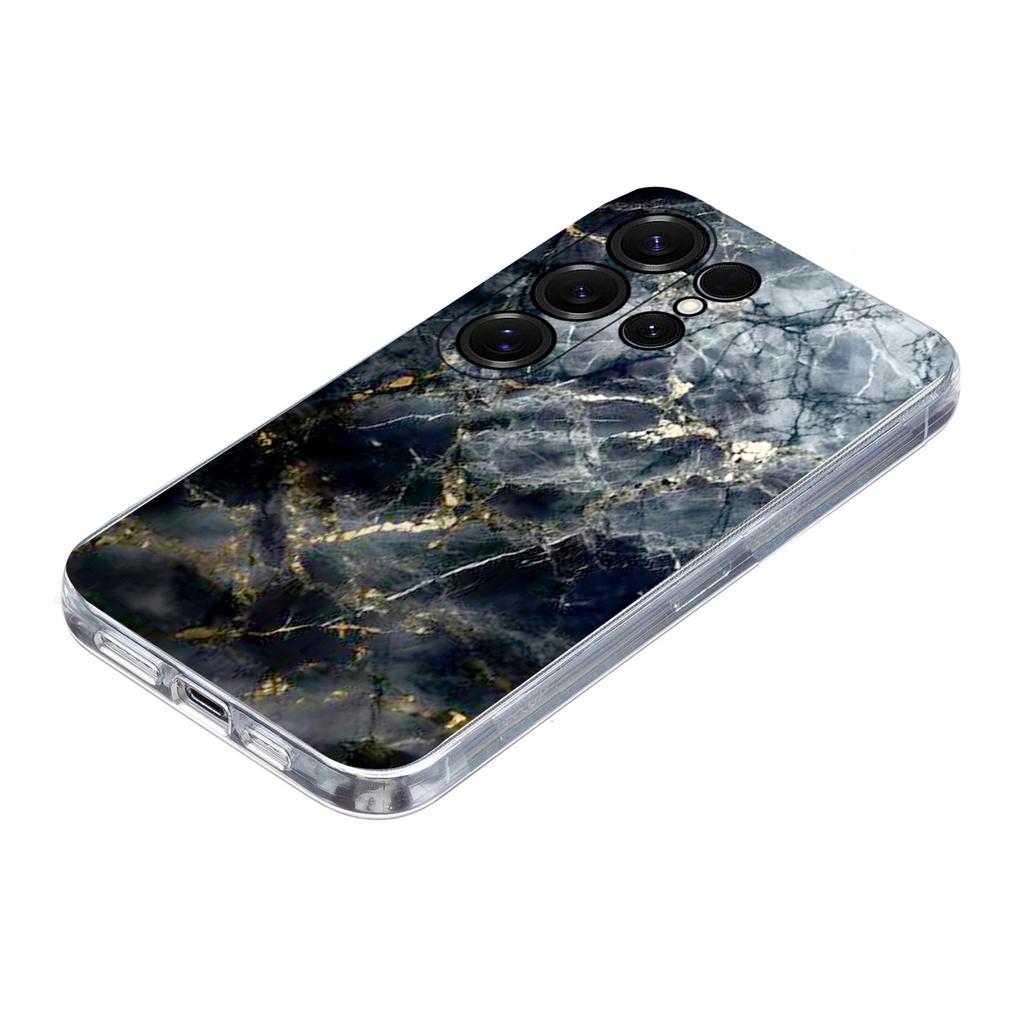 For Samsung Galaxy S25 Ultra Case Marble Pattern Printing Soft TPU Phone Cover