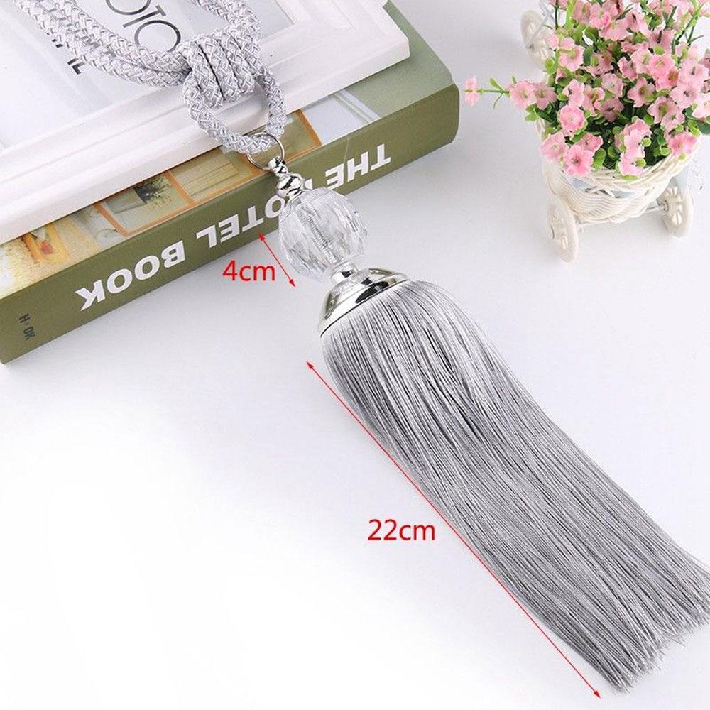 Curtain Holdbacks Rope Tie Backs Tassel Tiebacks Living Room Bedroom Decorate