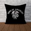 SSons Of Anarchy Pillow Case For Car Sofa Decorative Home Doublesided Print Plush Square Throw Pillow Cushion Cover