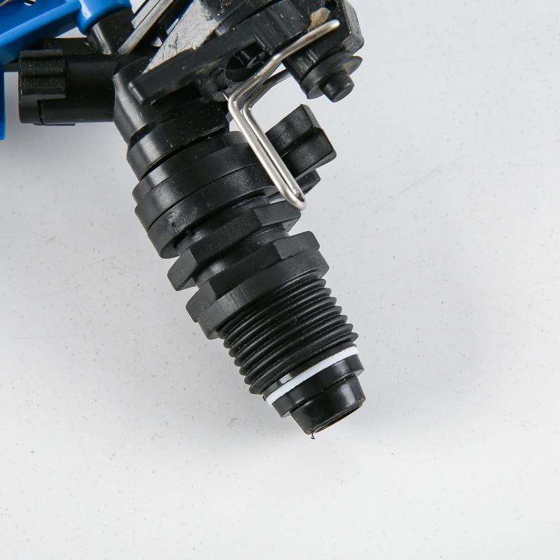 1Pcs Agricultural Irrigation Garden Greening Spray Nozzle 360° Adjustable Lawn Spray Nozzle Plastic Rocker Arm Spray Nozzle