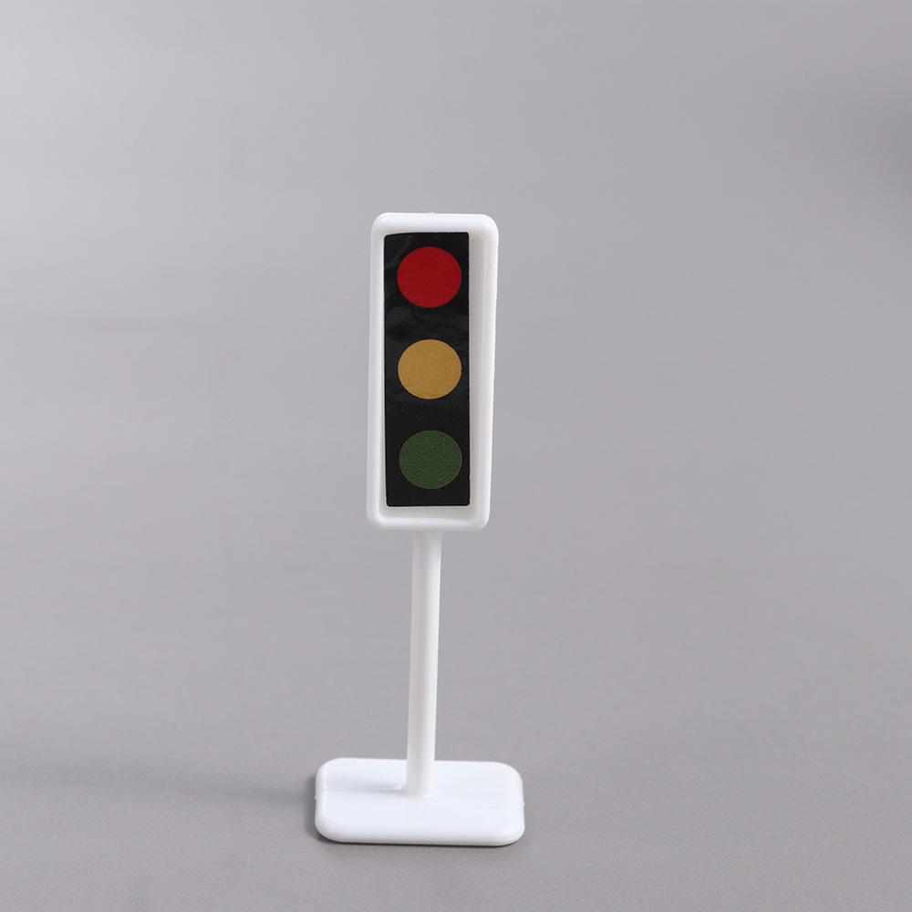 15Pcs/Set Road Block Mini Traffic Signs Model Toy Traffic Signs  Safety Education   Birthday Gifts