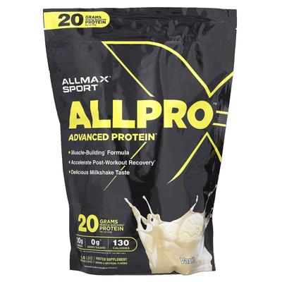 ALLMAX, Sport, ALLPro Advanced Protein, Vanille, 680g (1,5 Pfund)