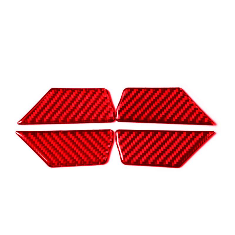 Red Car Interior Decoration Protection Carbon Fiber Sticker For Volkswagen VW Golf 7 GTI MK7 2014-2019 Auto Styling Accessories
