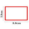 Red, Yellow, Blue, Green Name Stickers – 300 Sheets/Roll, Writable DIY Classification Stationery Adhesive Labels.