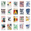 40Pcs/Set Bauhaus Avant-Garde Art Poster Painting Cool Graffiti Abstract Sticker Skateboard Phone Laptop Luggage Decals Stickers