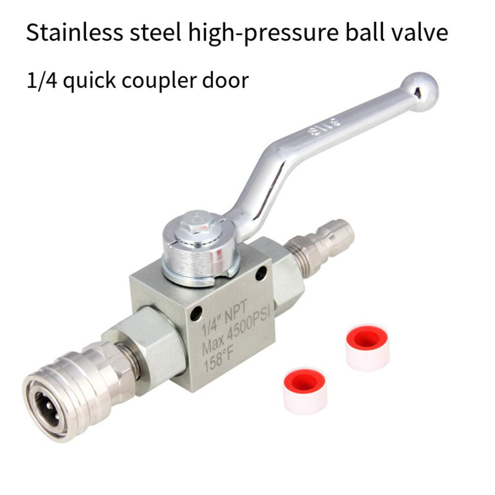 4500 PSI Valve Kit Pressure Washer Valve Kit Easy-to-turn Operation Efficient Power Washing Heavy-duty Performance