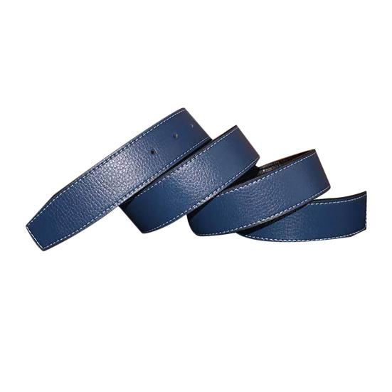 

Кожаный ремень мужской винтажный крутой искусственная кожа пряжка бесплатный ремень для украшения 115 cm синий