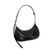 Cowhide Women Single Shoulder Crossbody Simple Multi-compartment Dumpling Bag Large Capacity Pretty Girl Aunt Mother Bag