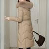 Winter Women's Jackets Hooded Loose Thick Warm Long Parkas Middle Age Female Coat