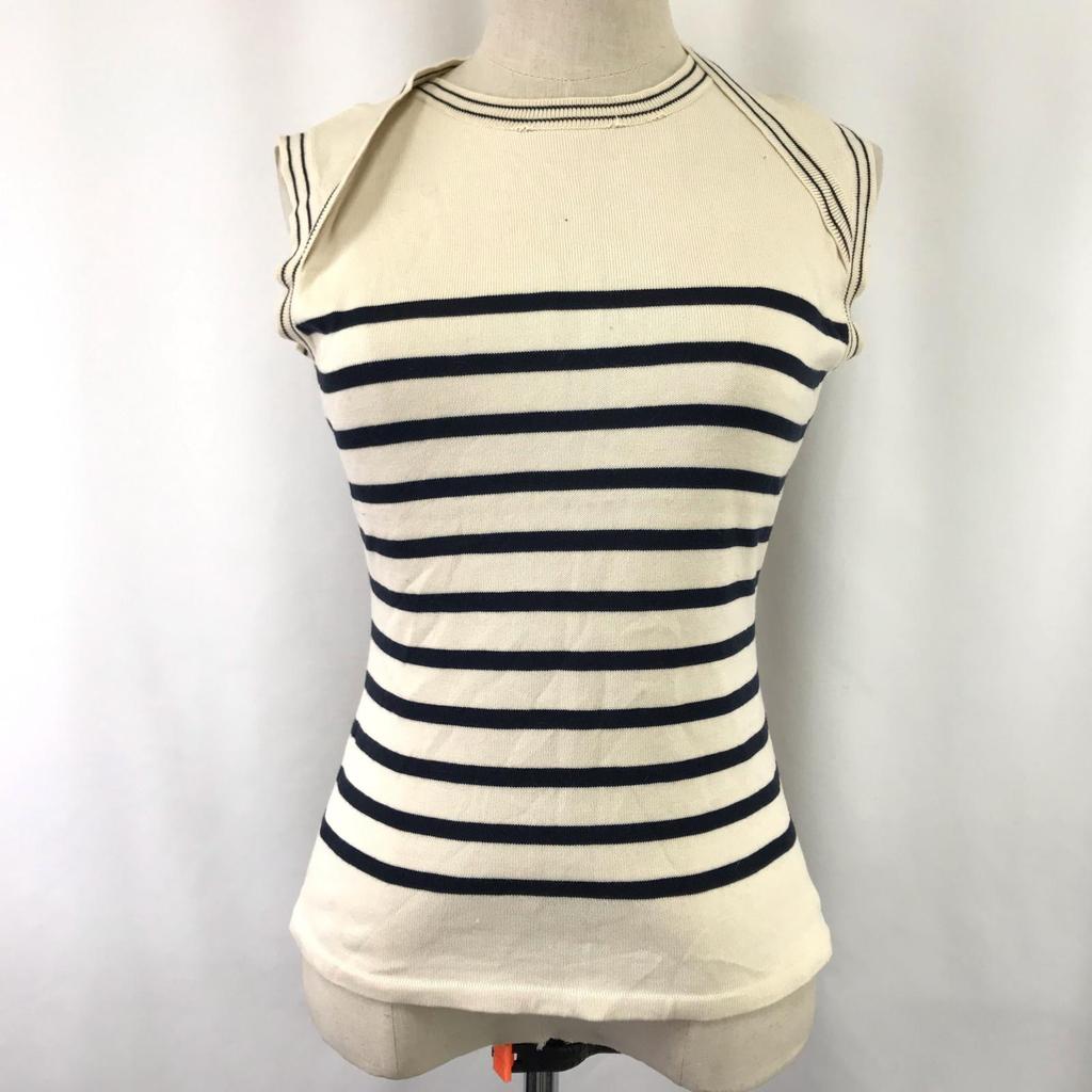 Jean Paul Gaultier JEANS Pulover din bumbac fără mâneci [Femei 40](FOLOSIT)