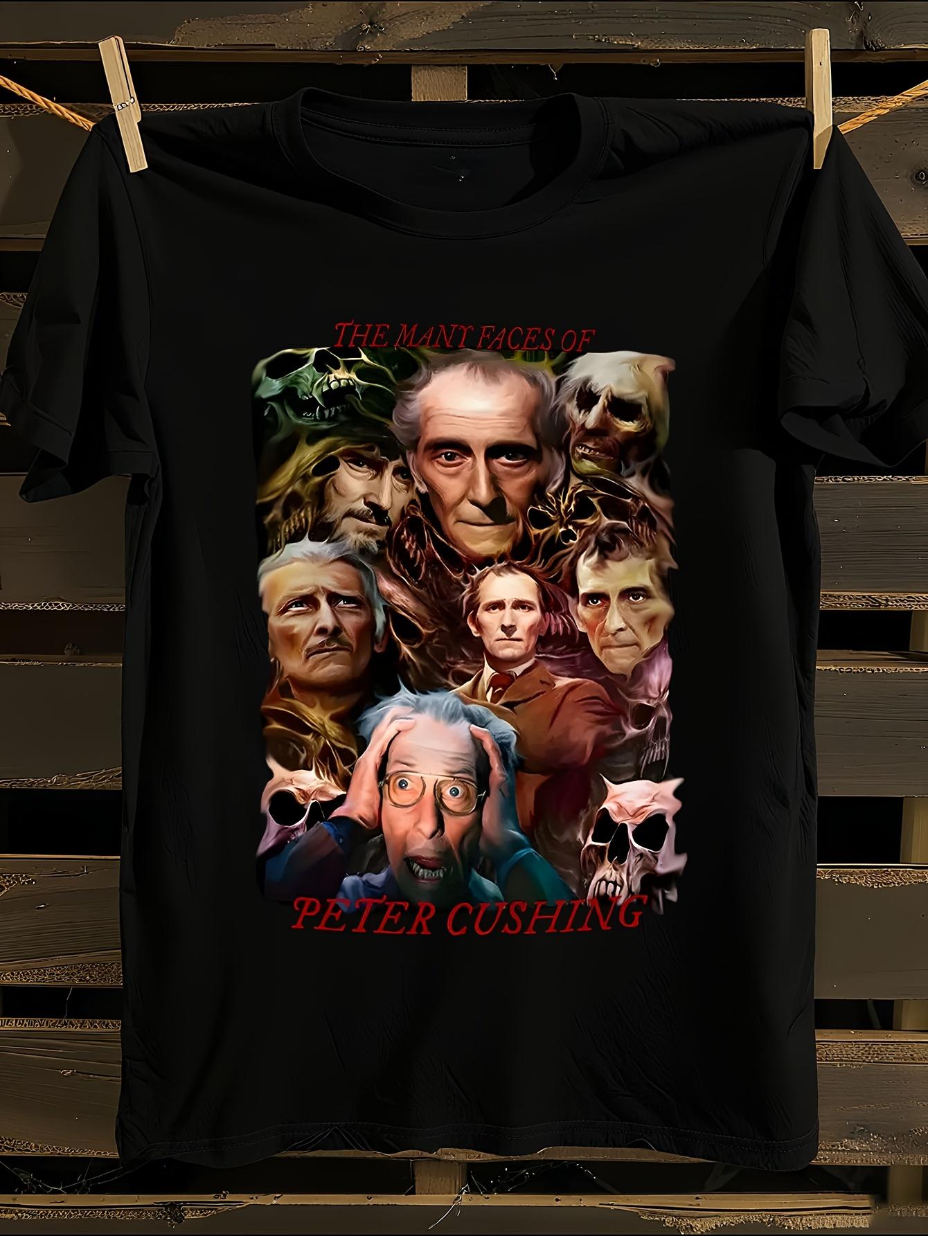 s Hammer Horror Movie Peter Cushing Tshirt XXXL