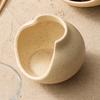 Household White Porcelain Lace Soup Bowl, Creative Ceramic Dry Ice Plate, Noodle Bowl, Salad Bowl, Irregular Tableware