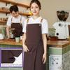 Waterproof Chef's Apron with Pockets Uniform Apron Stylish Work Apron  for restaurants, caf