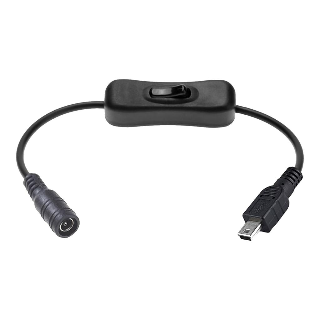 USB/Type C/Micro USB/Mini USB Male To 5.5x2.1mm Female Power Adapter Connector Cable Charging Adapter Converter 5V