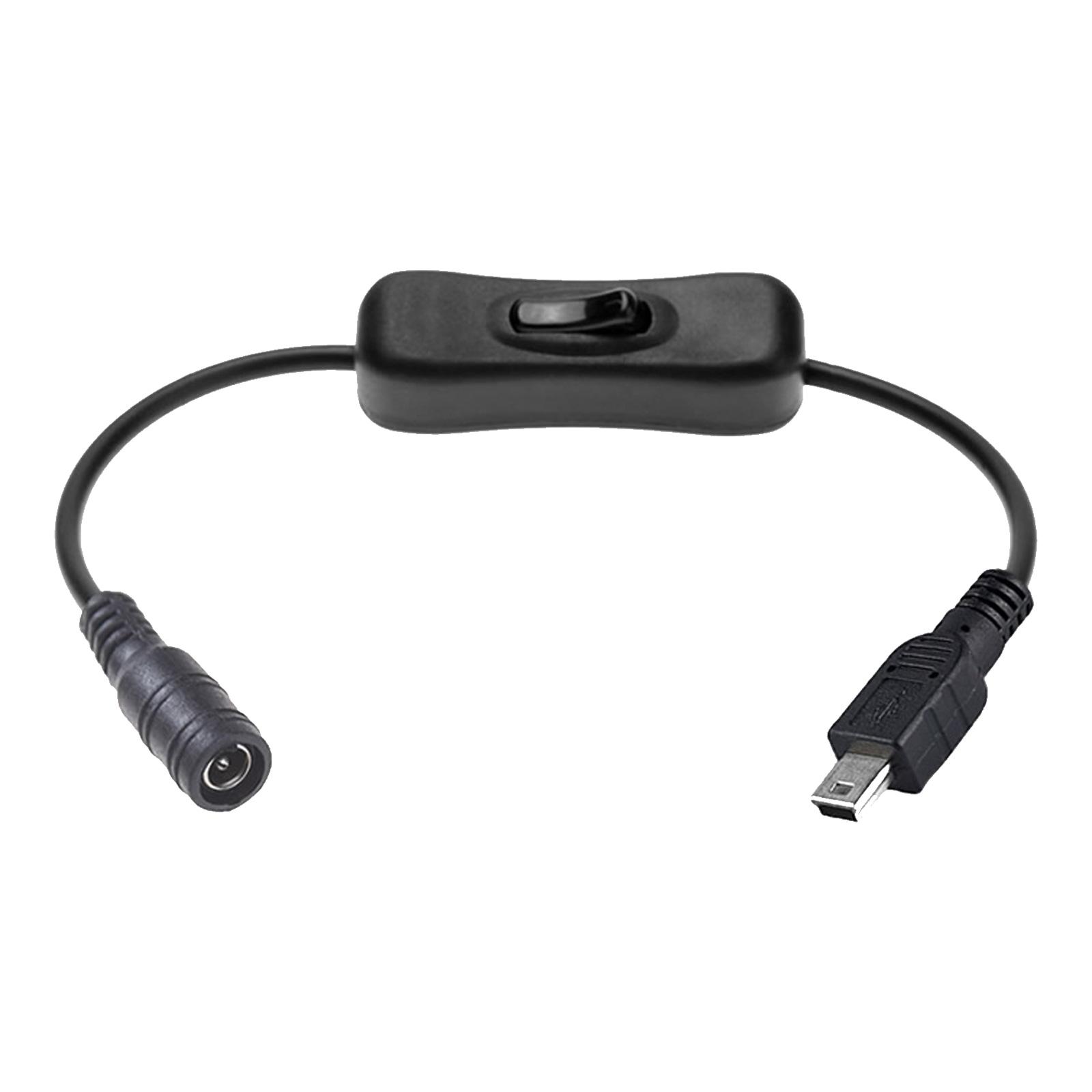 

USB/Type C/Micro USB/Mini USB Male to 5.5x2.1mm Female Power Adapter Connector Cable Charging Adapter Converter 5V MINI