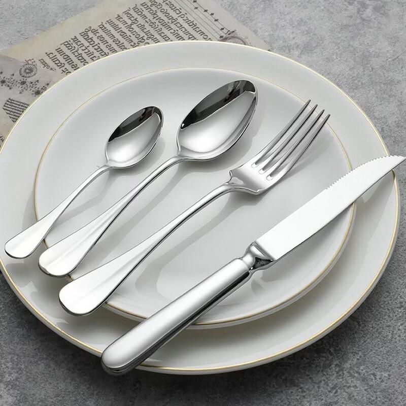 Nordic Style 304 Stainless Steel Western Cutlery