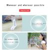Portable Mini Fan USB Rechargeable 3-speed Adjustable Foldable Handheld Fan Suitable for Women Travel Outdoor Use