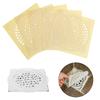10 Pcs Bathroom Shower Sink Easy To Install Filter Floor Drain Cover Bath Hair Catcher Mesh Stickers