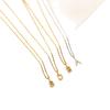 14k Gold-Plated Rhinestone Letter Necklace - Personalized Clavicle Chain Fashion Gift