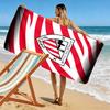 Athletic Bilbao Print Beach Towel, Large Soft Quick Dry Towel for Beach Camping Swimming