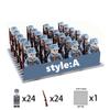WW2 Mini Militär Soldaten Figuren Bausteine ​​Deutsche Armee US Japan Italienische Schlachtfeld Waffe Pistolen Bricks Set Kinder Spielzeug