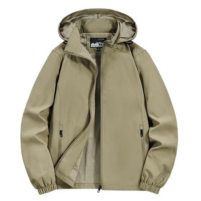 Men's Jackets Spring and Autumn Outdoor Windproof Casual Jacket Hooded Early Spring Trend Jacket