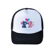 Pattern Print Stitch Baseball Cap Sun Protection Breathable Hat Gift Fashion