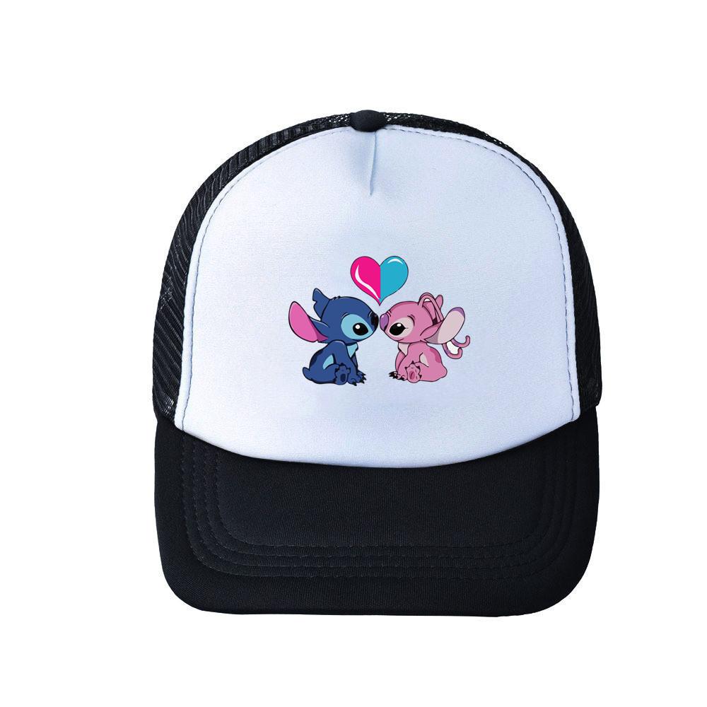 Pattern Print Stitch Baseball Cap Sun Protection Breathable Hat Gift Fashion