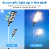 New 360 ° LED Solar Outdoor Light - Super Bright 6500K, 3 Modes, Wide-angle Motion Sensor, Semi Embedded Installation, Solar Charging