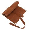 Bonsai Tool Roll Bag Multifunctional Tool Bag Pouch Lightweight Cowhide for Home Gardening