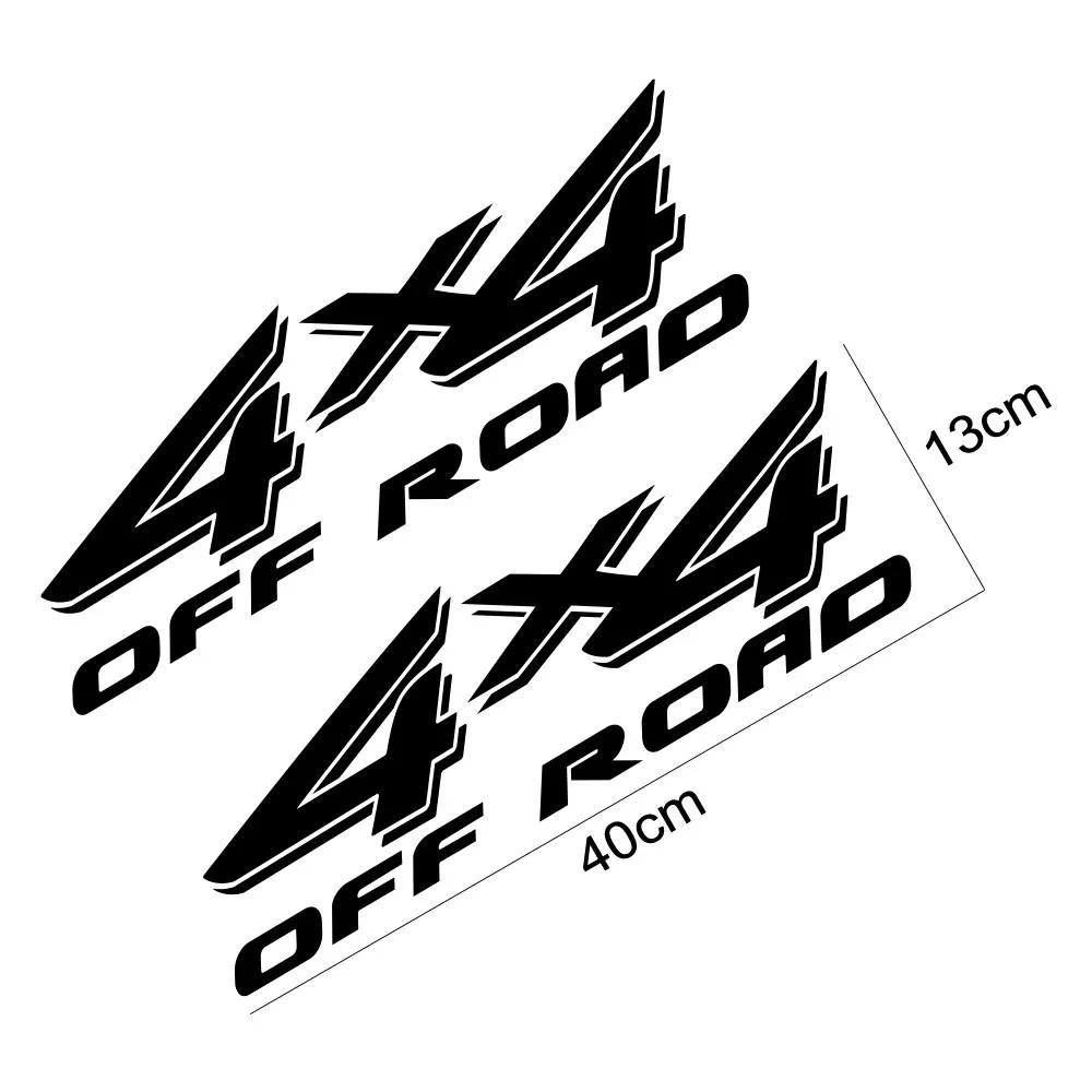 Doordash 4x4 Off Road Car Rear Trunk Side Decals for Ford F Series F150 250 350 Pickup Body Sticker Truck Vinyl Auto Decor