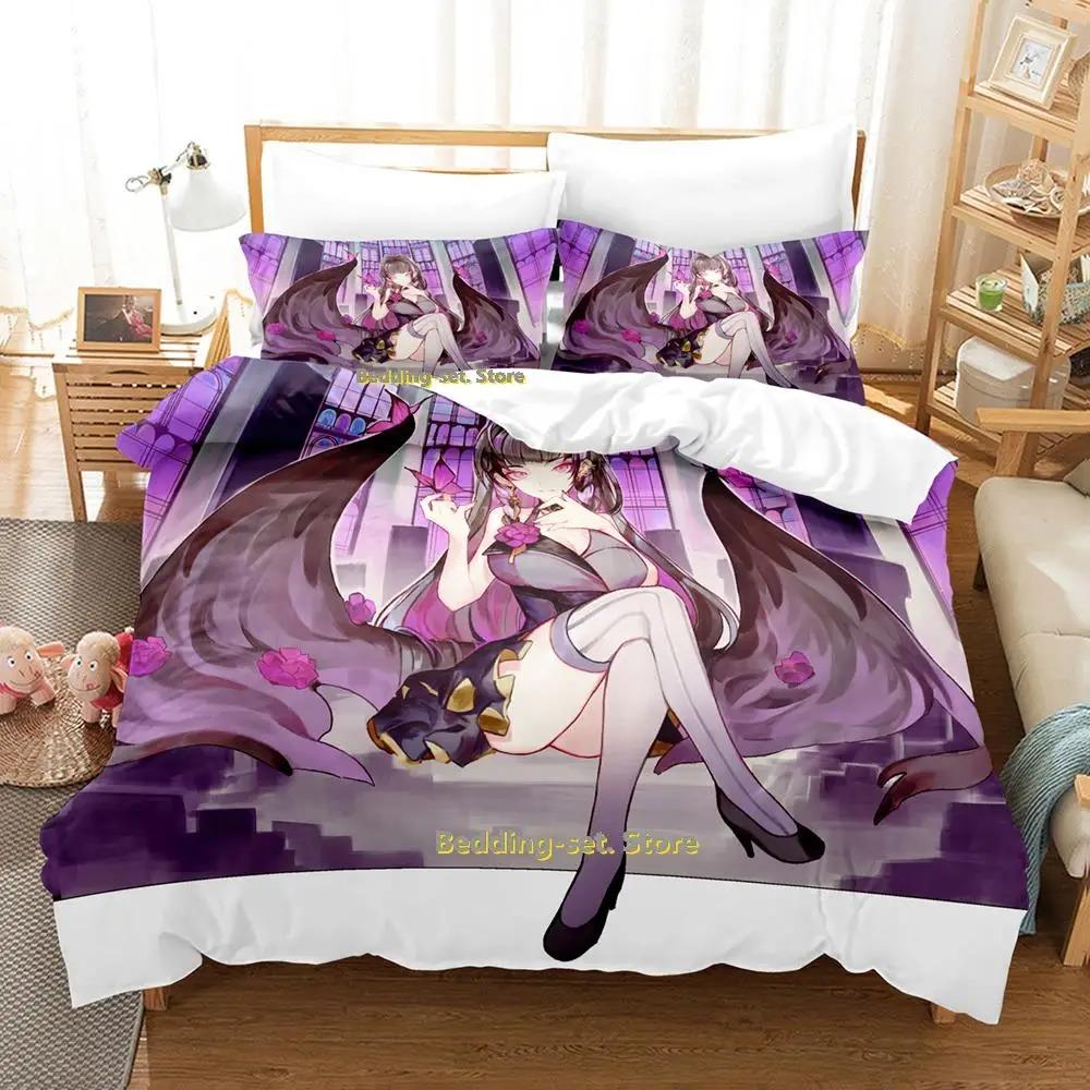 New Meloco Kyoran Bedding Set Single Twin Full Queen King Size Bed Set Adult Kid Bedroom Duvetcover Sets Anime parure de lit Bed Tool
