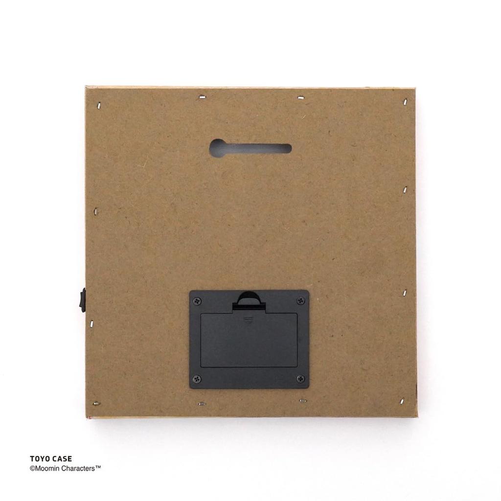 Toyo Case LED Canvas Art Moomin W20 X X with Sound Sensor Series, D2.5 H20cm, LCA-MMN, (RED)