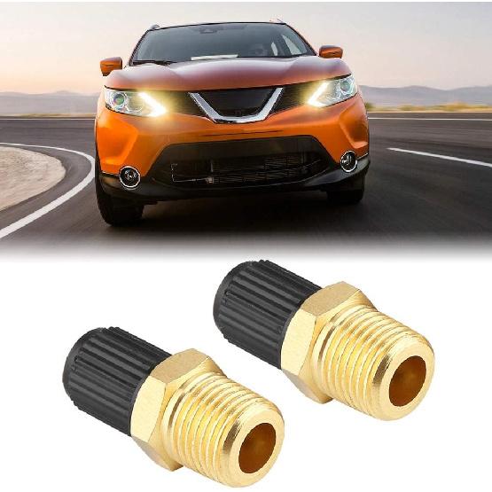Relief Valve, Air Pressure Relief Valve, 2Pcs 300PSI, 1/8" NPT, MPT Brass Air Compressor Tank Fill Valve