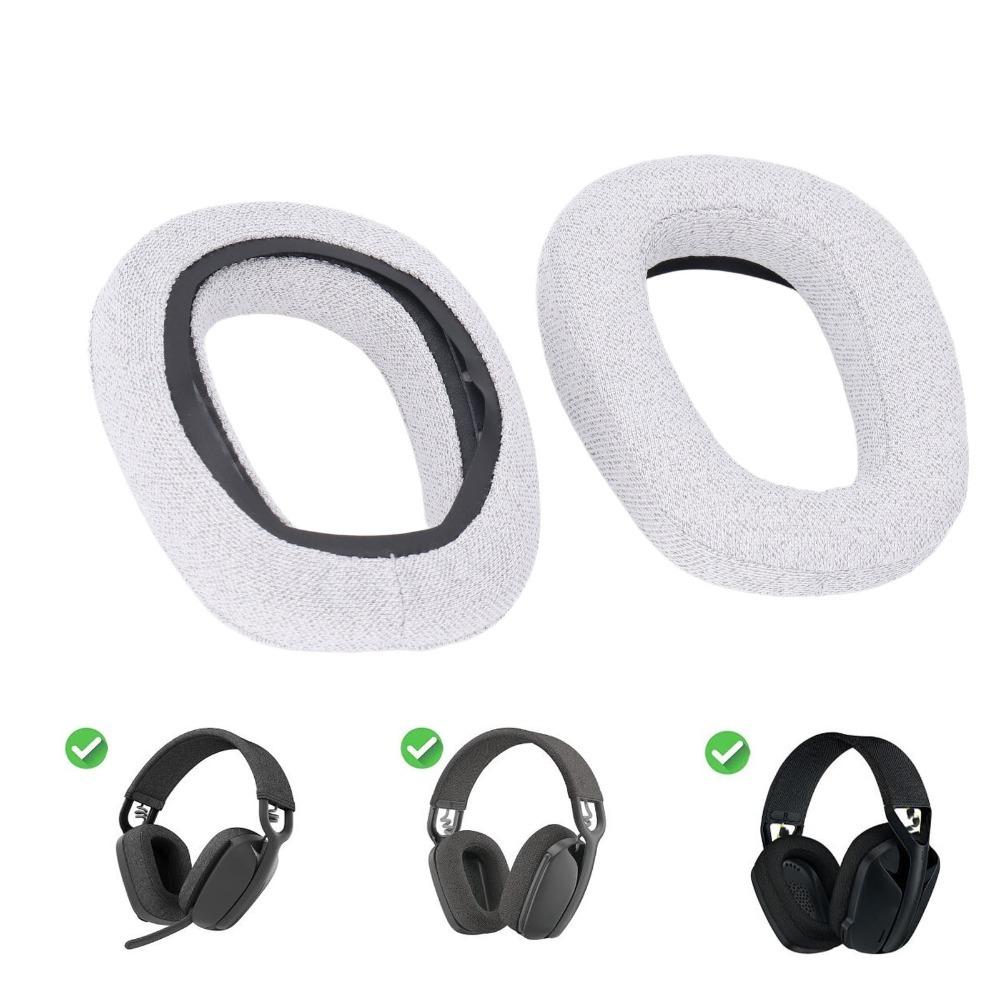 2PCS Replacement Ear Pads for Logitech Zone Vibe 100/Zone Vibe 125/G435 LIGHTSPEED